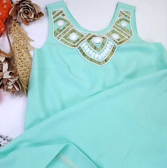 Lilly Pulitzer Pastel Beaded Dress Size Xs - Picture 8 of 13